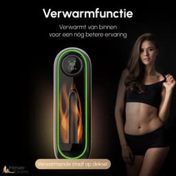 Intimate Desires® Madrid - Masturbator voor man - Pocket Pussy - Stoot- Zuig- en Trilfunctie - Verwarmd - Automatische Masturbator - Draaiknopbediening - Sextoys voor Mannen — thumbnail 6