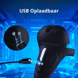Luxe Vibrerende Cockring – Cockring met 10 Vibratie Standen – Penisring – Cockring – Discreet & Oplaadbaar – Seksspeeltje voor Mannen en Koppels — thumbnail 3