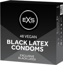 EXS Black Latex 48 condooms — thumbnail 1