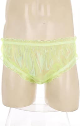 Transparante Heren Slips Kanten Bikinislipjes met Ruches — thumbnail 7