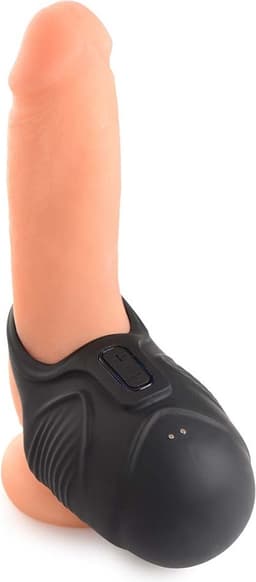 Trinity Vibes - Vibrerende Testikel Massager - Zwart — thumbnail 10
