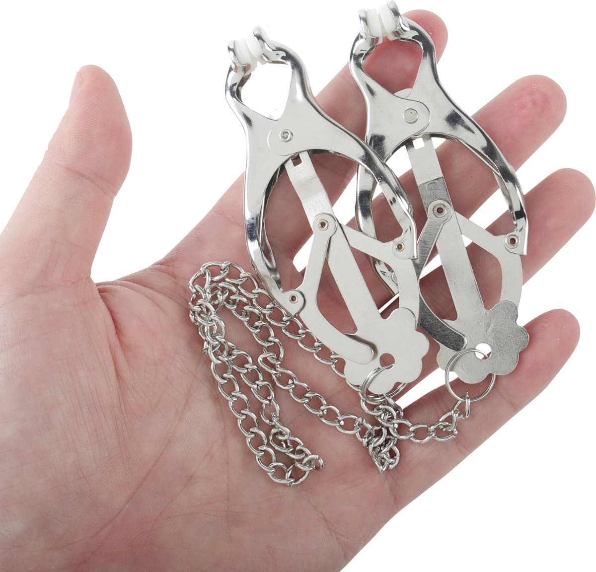 Banoch - Pinces de M. - Tepelklem - cloverclamps met ketting — afbeelding 1
