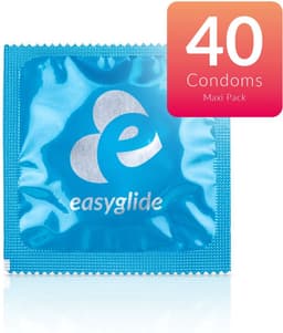 EasyGlide - Ribs and Dots Condooms - Condooms met Glijmiddel - 40 stuks — thumbnail 2