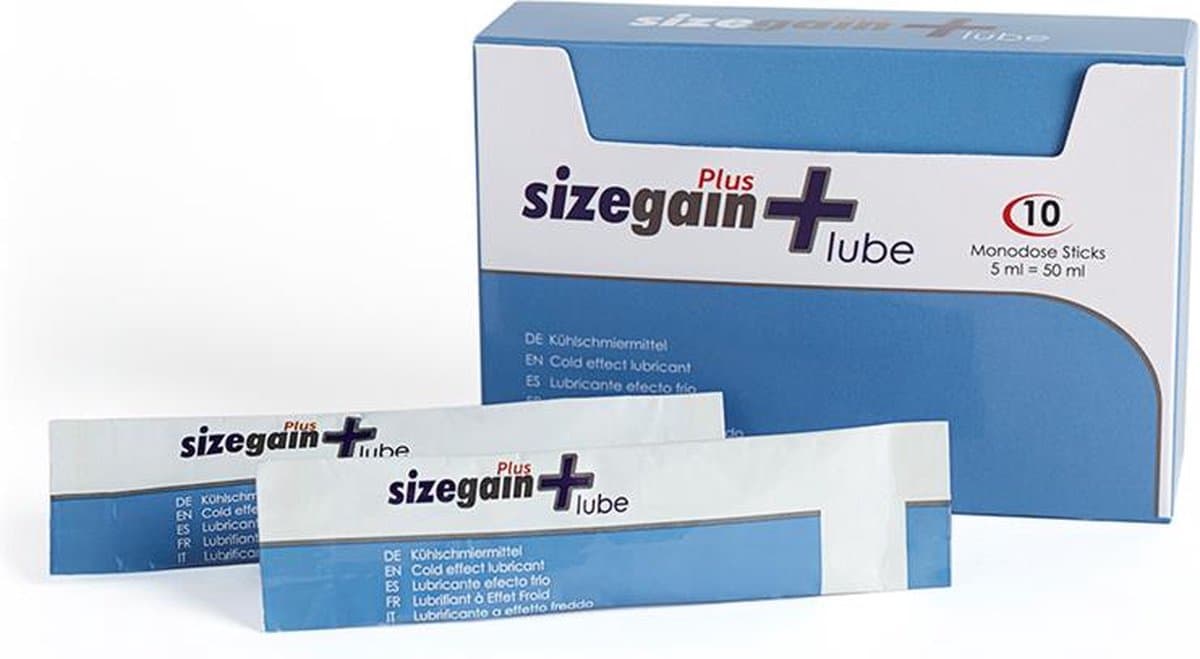 500 COSMETICS - SIZEGAIN PLUS LUBE COLD EFFECT — afbeelding 1