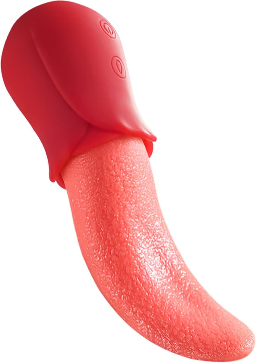 Likkende Vibrator - Tong Vibrator - Bef Stimulator - Fluisterstil — afbeelding 1
