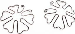 Tepelklemmen bloem zilver — thumbnail 1