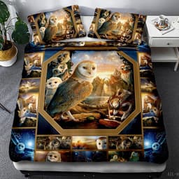 AIL-58 US King 3D Double Bedding Set 3 Pieces — thumbnail 3