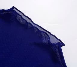 Sexy Transparante Mesh Top Dames – Paars – Lange Mouw met Col – Sexy Sheer Shirt – Stretch – Festival & Clubwear — thumbnail 5