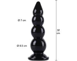 Hidden Desire Anale speeltjes - Buttplug Balls 32 cm