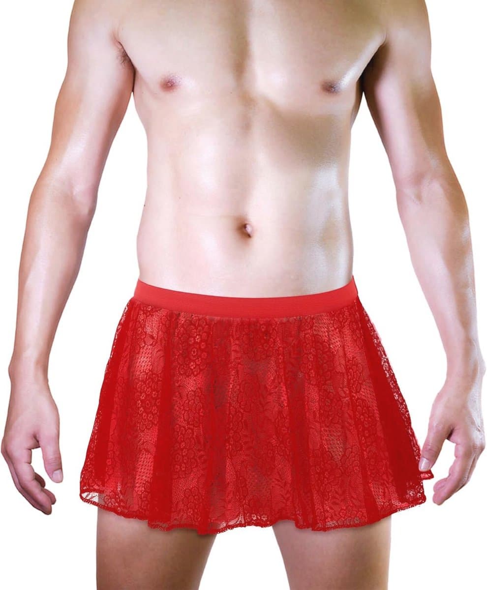 Sexy slipje set voor mannen - Sissy lingerie en erotische rok lingerie — afbeelding 1