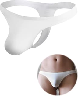 Chic Heren String Tanga - IJszijde, Lage Taille, Ademend, Sexy en Naadloos Ondergoed - Grote Maat — thumbnail 1