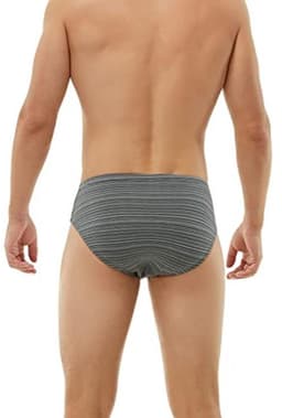 Gestreepte Bamboe Boxershorts voor Heren - 5 Stuks, Ultrazacht en Ademend Ondergoed — thumbnail 4