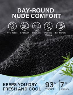 Heren Sexy Bamboe String Ondergoed Lage Taille Tanga slips — thumbnail 3