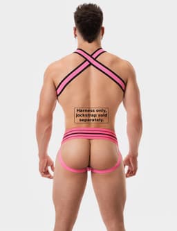 Barcode Berlin Harness Colin Pink - MAAT XL — thumbnail 3