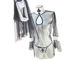BamBella ® Sexy Cosplay Rollenspel kleding - Onesize - outfit dames Sexy non pak Zwart