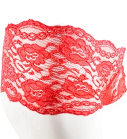 BamBella ® - Slip - maat Onesize S M L Rood Sexy erotische heren onderbroek mannen kant stof — thumbnail 4