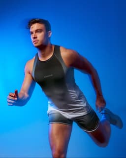 SUPAWEAR SPR Gradient Black/White Multipack 1x Singlet + 1x Shorts - MAAT L — thumbnail 2