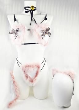 BamBella ® Sexy erotische Cosplay Rollenspel kleding outfit dames Sex Kitten Kat — thumbnail 6