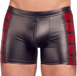 Elastische Fetish Shorts met Dual Wetlook Motief — thumbnail 1