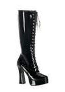 Pleaser - ELECTRA2020 Kniehoge laarzen - US 6 - 36 Shoes - Zwart — thumbnail 2