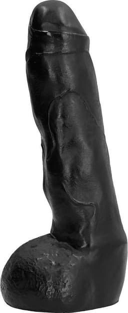 All Black Zwarte realistische dildo 22 cm — thumbnail 2