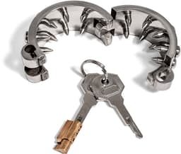 Black Label - Spiked Ballstretcher - Stealth lock - RVS — thumbnail 4