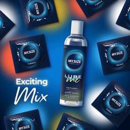 MY.SIZE Mix SET Maat 7, 69 mm: 10 Classic + 10 Condooms in 4 spannende soorten, met aroma, kleur, geribbeld & Classic — thumbnail 5