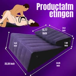 QUOVO® Sex Kussen - Seks Stoel - Bdsm Meubels - Sex Sofa – Sexmeubel – Sex Chair – Seksstoel – Voor Mannen & Vrouwen – Seksspeeltjes - Discreet Verzonden — thumbnail 4
