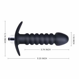 Buttplug-vibrerende dildo-anale-prostaat-g-spot-vibrator-massage-speeltje-voor-mannen — thumbnail 2