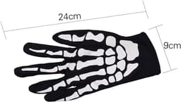 Handschoenen gewrichten klauw botten festivals handschoenen cosplay kostuums accessoires voor vrouwen en mannen, Zwart, One size — thumbnail 5
