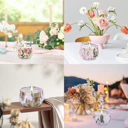 12 Stuks Geurende Kaarsen Set voor Vrouwen - Natuurlijke Bloemengeur voor Decoratie en Cadeaus — thumbnail 2