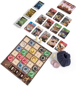 Strategisch Bordspel voor Twee Personen: Duel met Edelstenen en Parels — thumbnail 2