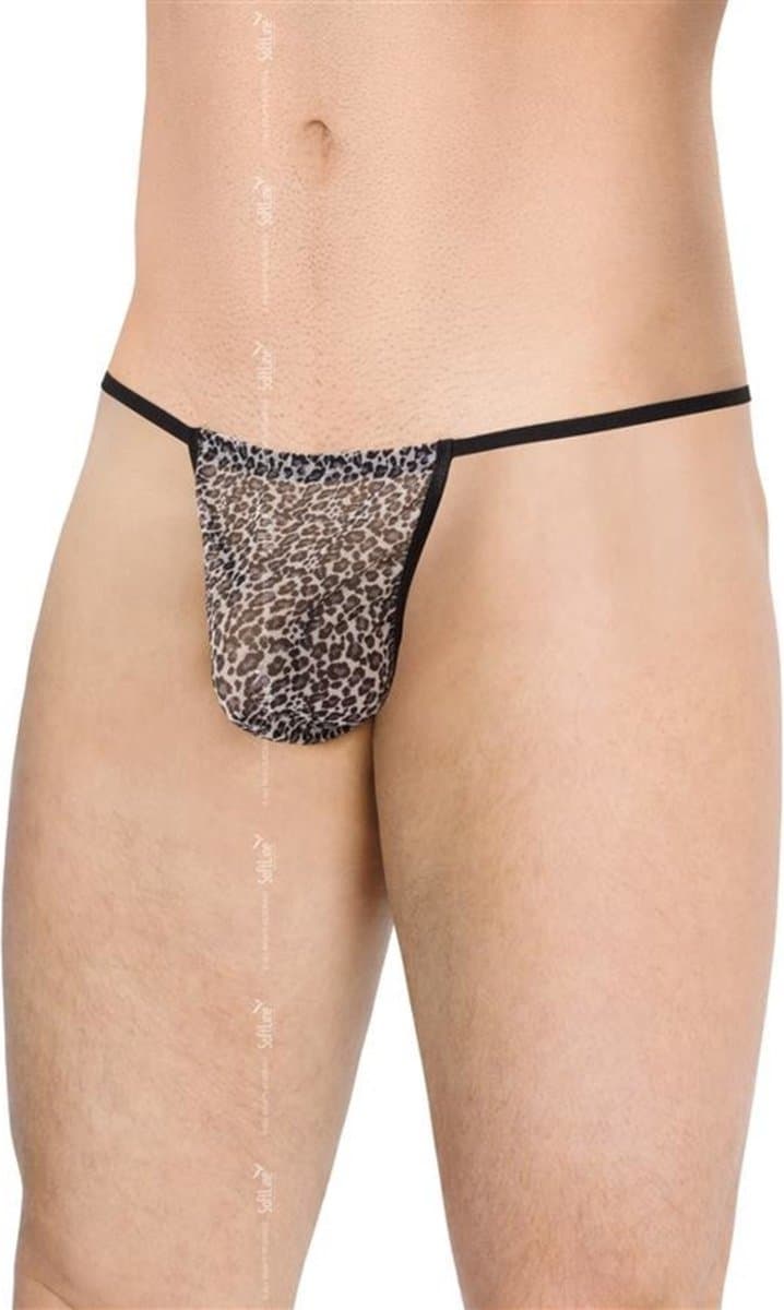 SoftLine Collection - Sexy panterprint heren string S t/m L — afbeelding 1