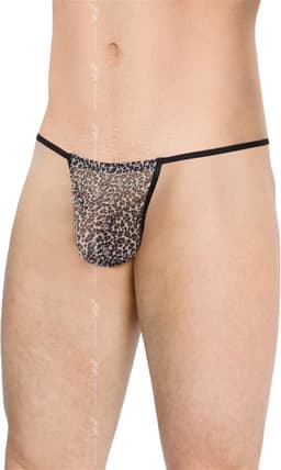 SoftLine Collection - Sexy panterprint heren string S t/m L — thumbnail 1