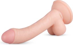 Real Fantasy - Vince - Realistische Dildo met Zuignap - 19,5 cm - Dildo - Dildo's - Sex Toys voor Vrouwen en Mannen - Dildo Mannen Anaal - Beige — thumbnail 3
