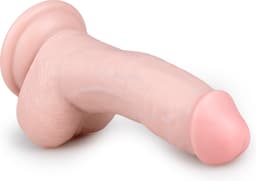 EasyToys - Realistische Dildo met Zuignap - 15 cm - Dildo's - Sex Toys voor Vrouwen en Mannen - Dildo Mannen Anaal - Beige — thumbnail 3