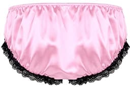 iiniim Herenslips Satijnen Tanga Sissy Slipje Mannen Bikini Slips Lingerie Erotisch Ondergoed Onderbroek M-XL — thumbnail 5