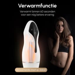 Intimate Desires® Tokyo - Masturbator voor man - Pocket Pussy - Verwarmd - Tril- & Zuigfunctie - Automatische Masturbator - Sex Toys voor mannen - Oplaadbaar — thumbnail 4