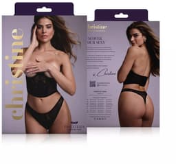 Christine le Duc - Half Korset & String - Lingerie Erotisch - Tiara - L — thumbnail 15