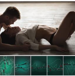 Bondage seksspeeltjes voor koppels voor nek tot pols, dij, sekssling en enkel, SM-kits, beperkingen voor set, bondageset, beperkingenset, seksspeeltjes voor beginners — thumbnail 8