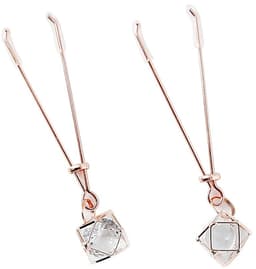 Kiotos - Tepelklemmen Rosé Goud Met Prisma Hanger — thumbnail 5