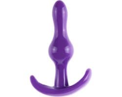 Siliconen Butt Plug Beginners voor hem of haar I Paars I 9CM