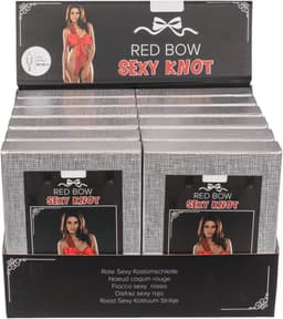 Rode Sexy Strik - Verleidelijke Lingerie Strik voor Cadeauverpakking — thumbnail 5