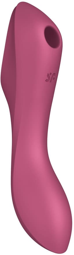 Satisfyer, drukgolfvibrator, Curvy Trinity 3, 17,5 cm, 3 motoren, veelzijdig, drukgolven en trillingen — thumbnail 5