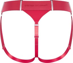 Strap-On-Me - Unique - Strap-On Harnas - Voor Dubbele Penetratie - Rood — thumbnail 3