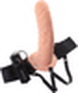 Pipedream Fetish Fantasy voorbind vibrator Viberator Hollow Strap Onkin beige - 8 inch — thumbnail 11