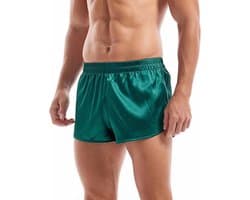 Sexy Heren Ondergoed Short – Glanzend Satijnachtig Comfort met Verleidelijke Look