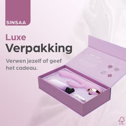 Sinsaa Rabbit Vibrator voor Vrouwen - Tarzan Vibrator met 10 Vibratiesnelheden - G-Spot & Clitoris Stimulator - 5 Klopsnelheden - Dildo - Vibrators - Seksspeeltjes voor Koppels - Sex Toys voor Vrouwen - Inclusief glijmiddel — thumbnail 10