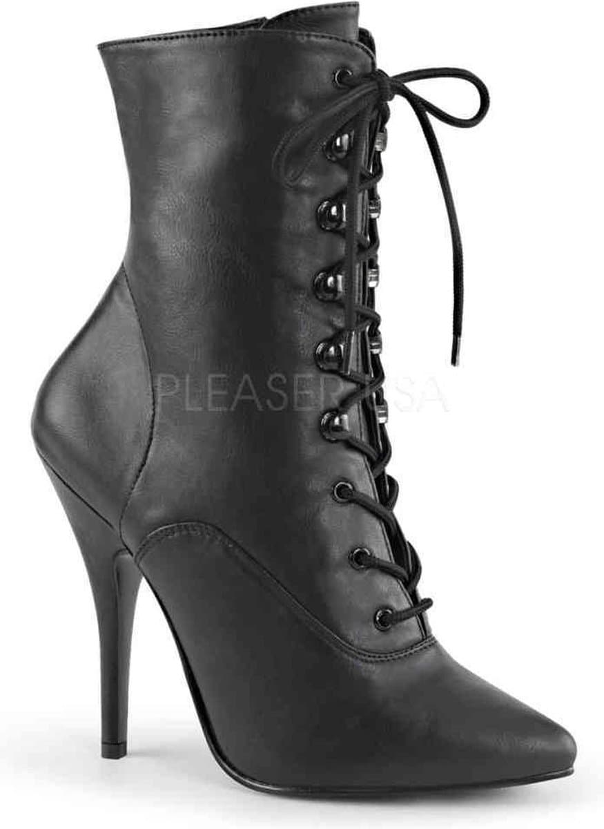 EU 41,5 = US 11 | SEDUCE-1020 | 5 Lace-Up Ankle Boot, Side Zip — afbeelding 1