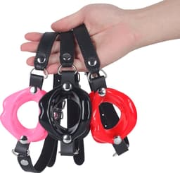 Banoch - Gag kissy lips - Zwart - bondage — thumbnail 9